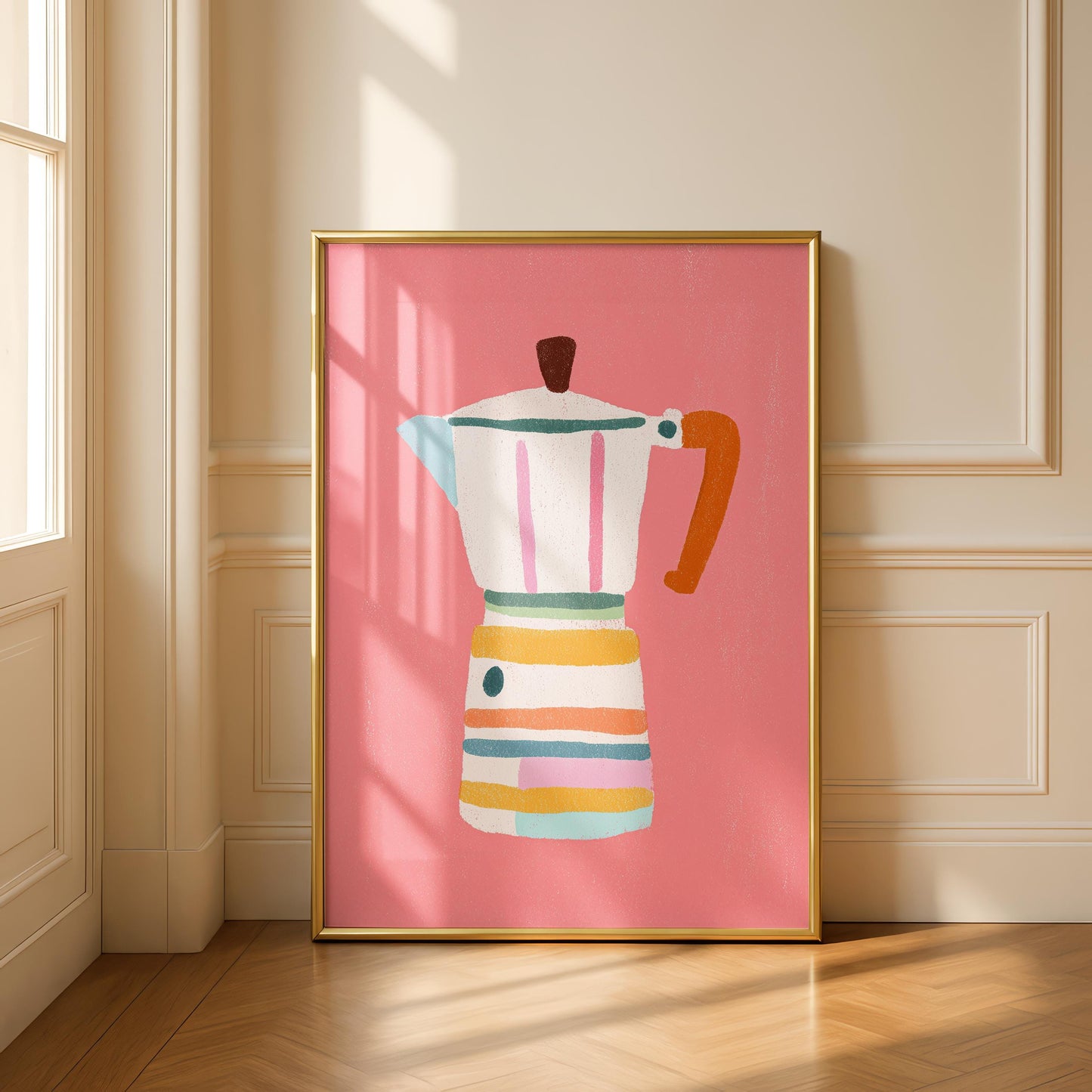 Cafetière Coffee Print - Kitchen Decor - Wall prints for kitchen - French press prints