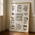 Load image into Gallery viewer, Coffee Lover Kitchen Print - Coffee Drawings - Prints for Kitchen - Wall Art Prints
