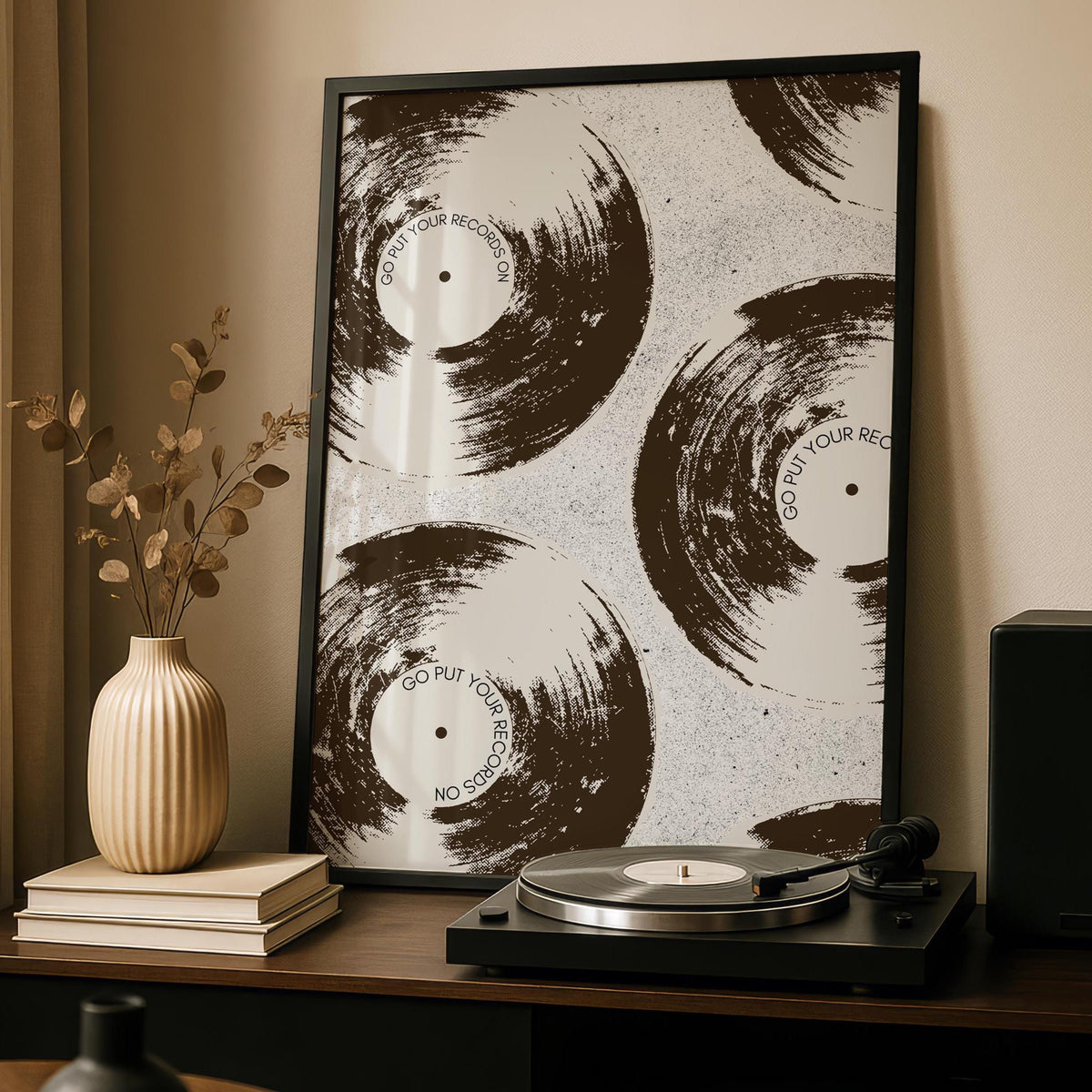 Vinyl Prints - Put your records on - Nostalgic Posters - Retro Home Decor