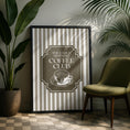 Load image into Gallery viewer, Coffee club - Kitchen Decor - Stripes Art - Coffee Station Prints
