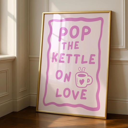 Funny Kitchen Wall Art Print - Bake Off 'Bon Appetit' Quote - Cooking Decor - James Akester Quotes