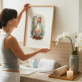 Load image into Gallery viewer, Silly Goose bathroom Art Print - Cheeky Home Decor - Prints for bathroom - Shower Wall Art - Bathroom Wall Decor
