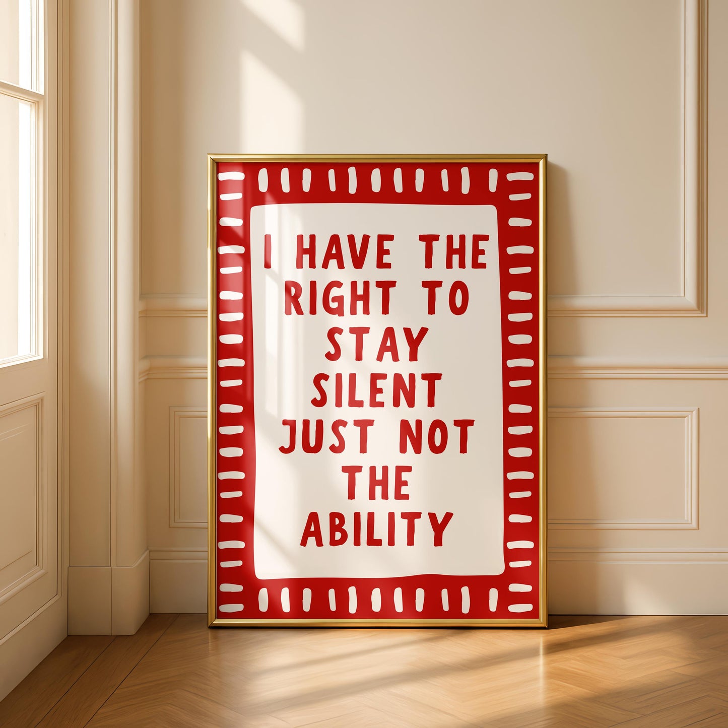funny quotes - gallery wall quotes - typography Hallway - bright fun wall art