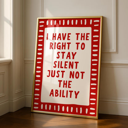 funny quotes - gallery wall quotes - typography Hallway - bright fun wall art