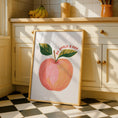 Load image into Gallery viewer, Apple Kitchen Print - Breakfast Art - Neutral Kitchen Art - Pink Kitchen Decor - An apple a day
