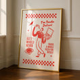 Load image into Gallery viewer, Pizza Art - Tanka Jahari - Fun Kitchen Decor - Dining Prints - Cafe Poster - fun Colorful Wall Art
