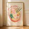 Load image into Gallery viewer, Ramen Poster | Kitchen Wall Art | Colourful Kitchen Decor | Bright Wall Art | Gift for Cook
