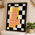 Load image into Gallery viewer, Funny Bathroom Wall Art Print - Sweary Poster - Shits and Giggles Quote

