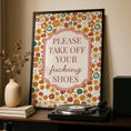 Load image into Gallery viewer, Please take off your fucking shoes - hallway prints - Hallway Decor - Welcome Prints
