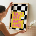 Load image into Gallery viewer, Take a Seat Sweet Cheeks Print - Cheeky Home Decor - Bathroom Wall Art - Toilet Decor
