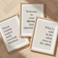 Load image into Gallery viewer, Set of 3 Salon Prints - Salon Decor - Hair Dressers Wall Art
