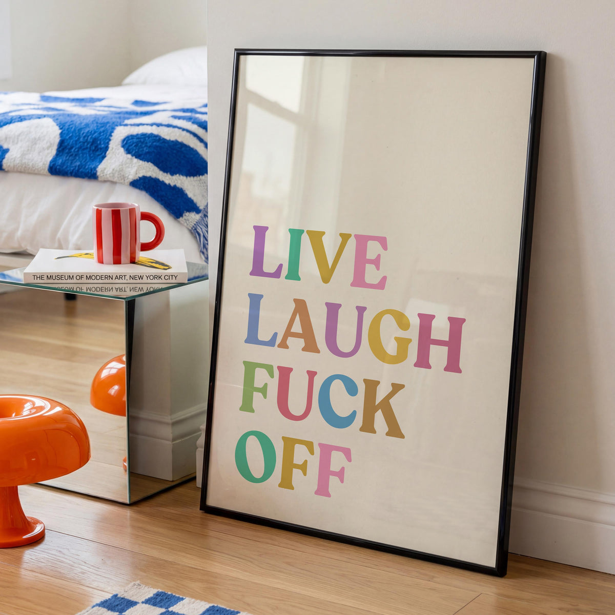 Typography Print – Sarcastic Humor Quote -Sweary Wall Art - funny poster