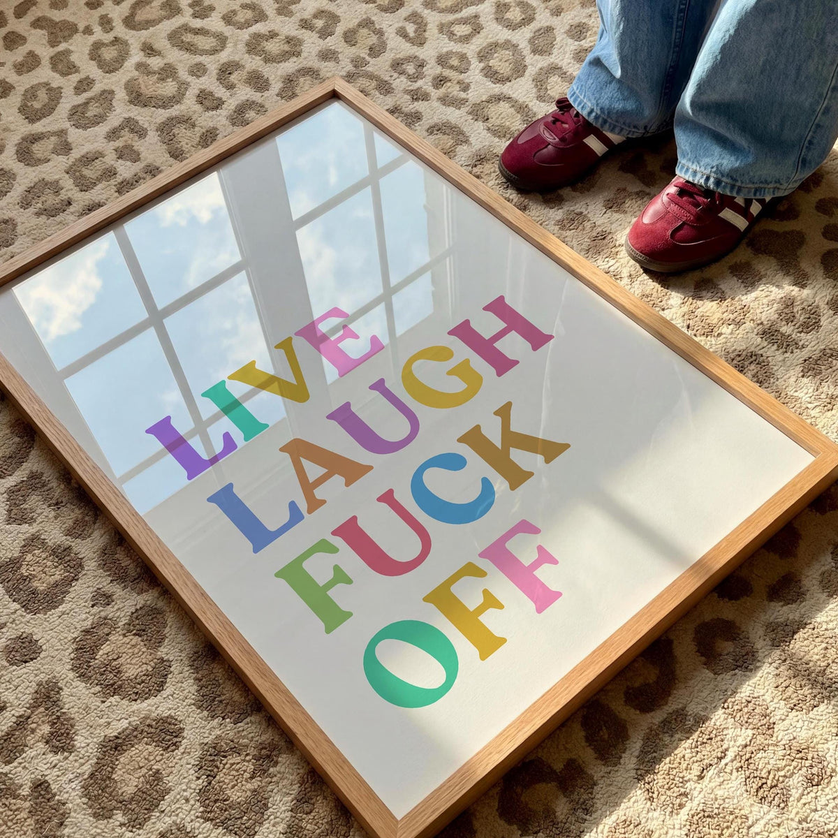 Typography Print – Sarcastic Humor Quote -Sweary Wall Art - funny poster