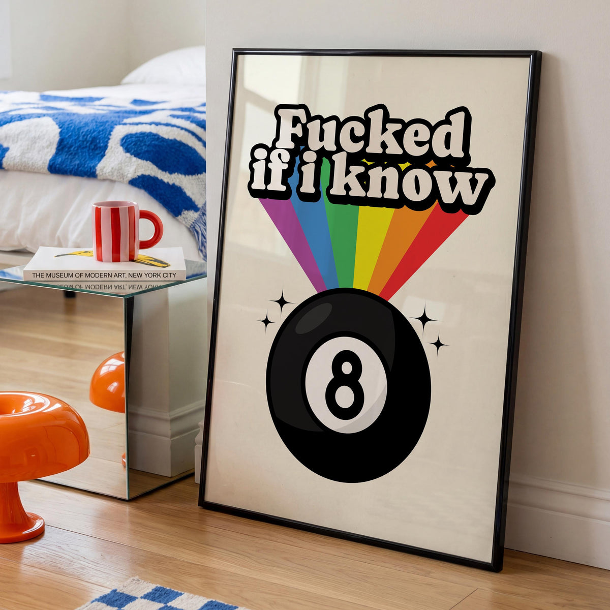 Magic 8 Ball Print – Anti Affirmation Gallery Poster