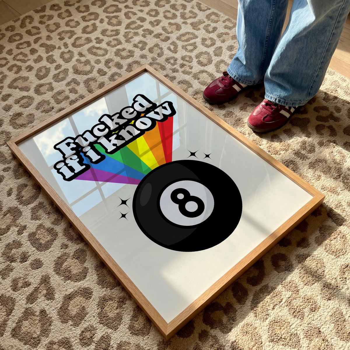 Magic 8 Ball Print – Anti Affirmation Gallery Poster