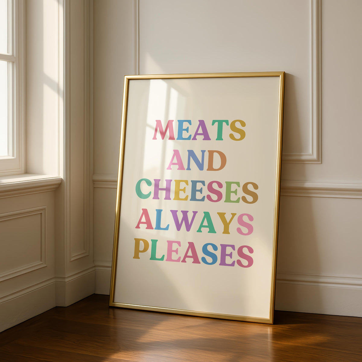 Set of 3 Kitchen Prints - Kitchen Decor - Typography Art - Kitchen Quotes - Colourful Kitchen Diner Posters