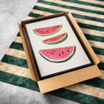 Load image into Gallery viewer, Watermelon Prints - Fruit Prints- Dining Prints - Kitchen Decor
