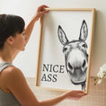 Load image into Gallery viewer, Bathroom Wall Art | Nice ass Poster | Funny Toilet decor | En-suite Sign
