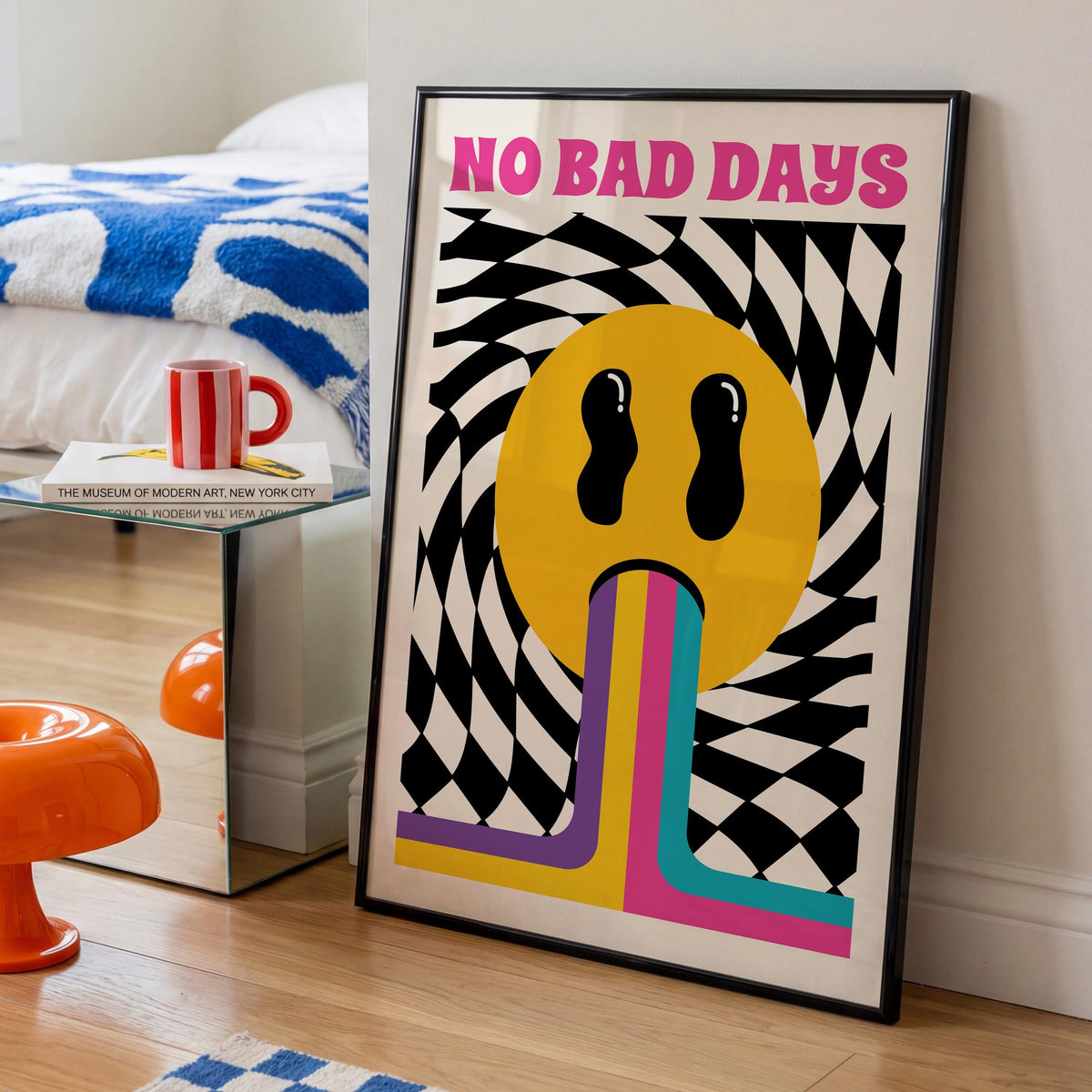 Smiley Print - Smiley Faces - Happy Wall Art - Positive wall art