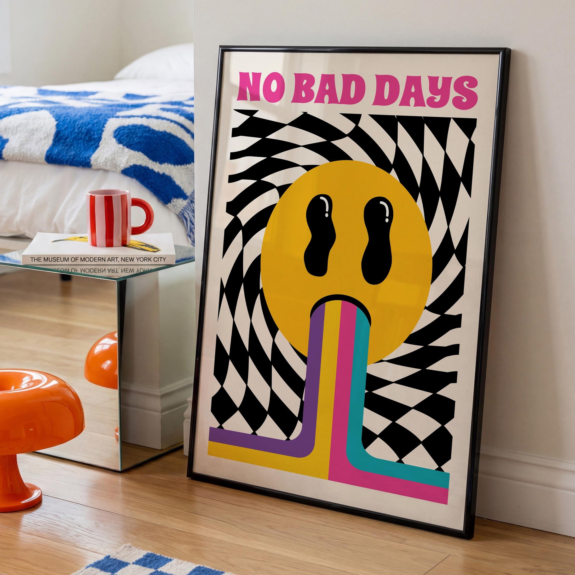 Smiley Print - Smiley Faces - Happy Wall Art - Positive wall art