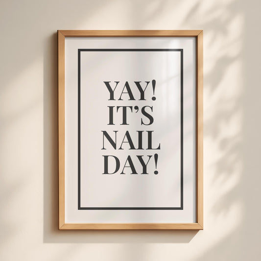 Nail Salon Prints, Nail Decor, Beauty Room Decor Nail Tech Posters