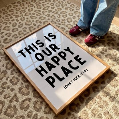 funny quotes - welcome quotes - typography Hallway - funny wall art - sweaty art