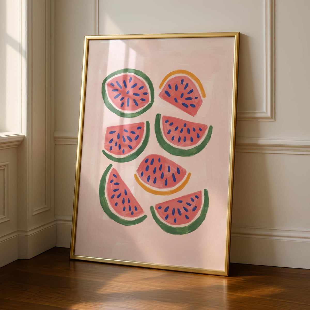 Watermelon Prints - Fruit Prints- Dining Prints - Kitchen Decor