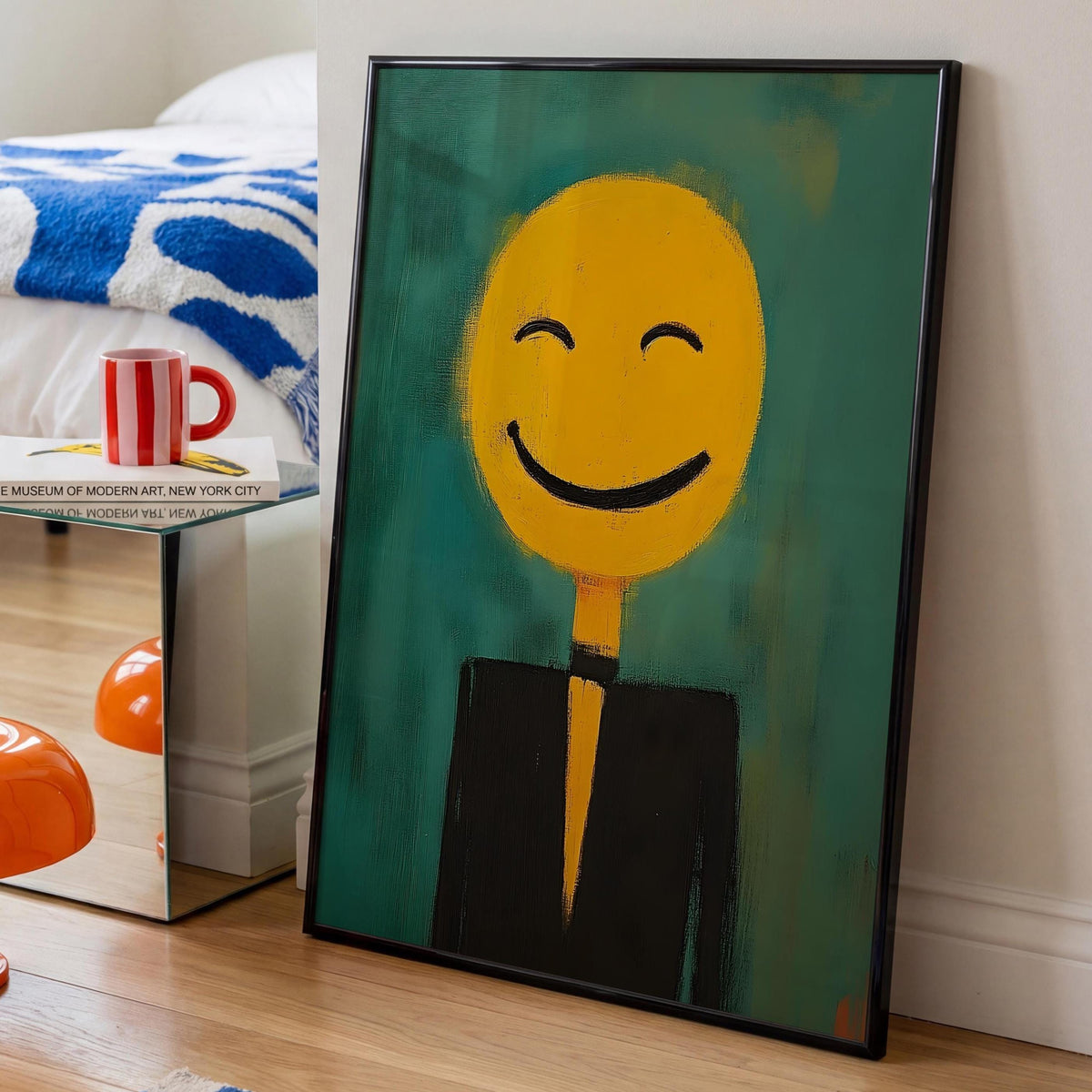 Smiley Print - Smiley Faces - Happy Wall Art