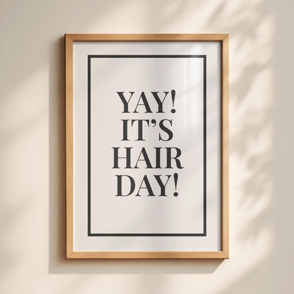 Hair Salon Prints, Hair Decor, Beauty Room Decor, Hair Stylist Posters