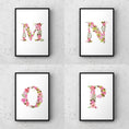 Load image into Gallery viewer, Monogram Floral letter
