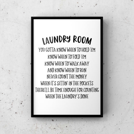 Laundry room song