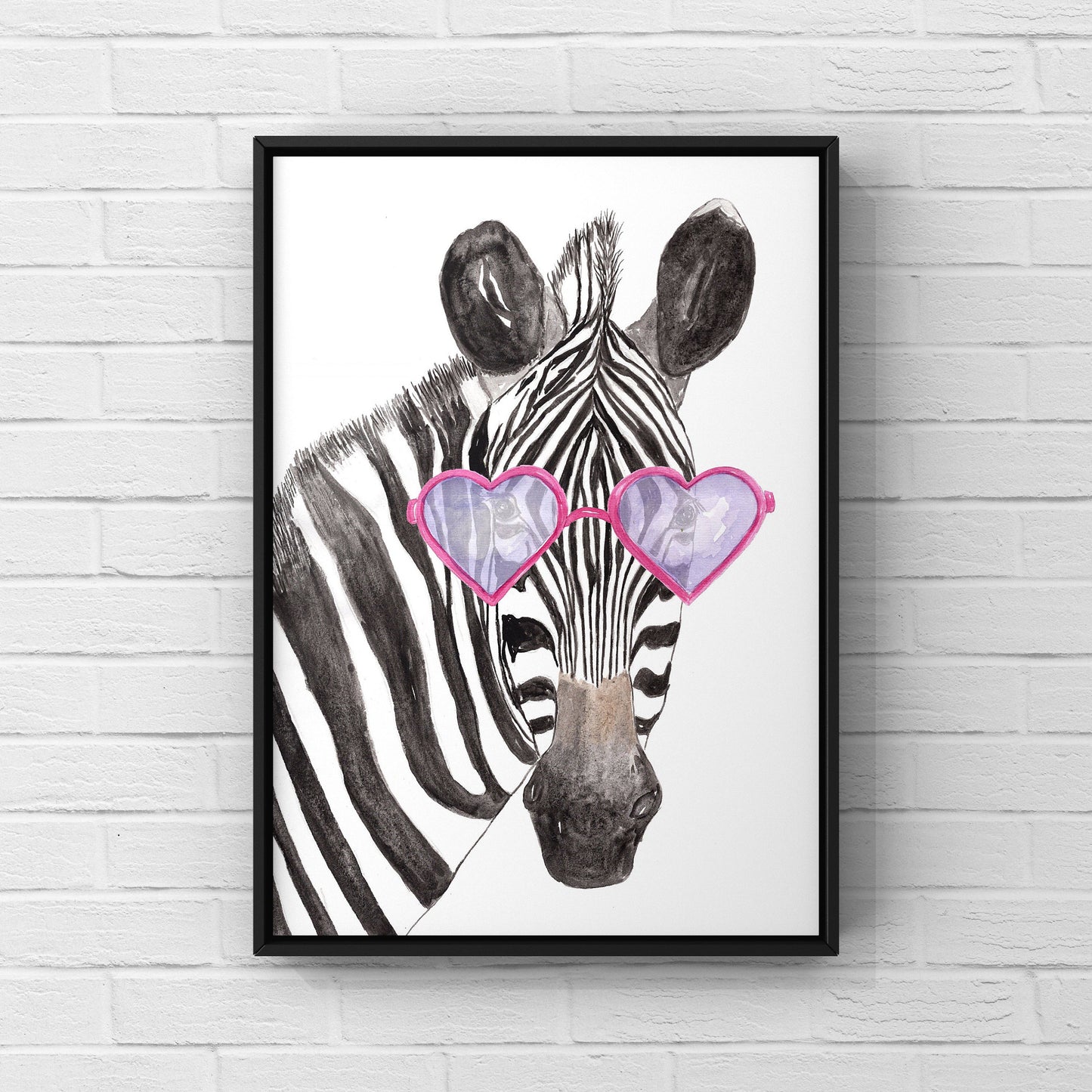 Zebra Watercolour