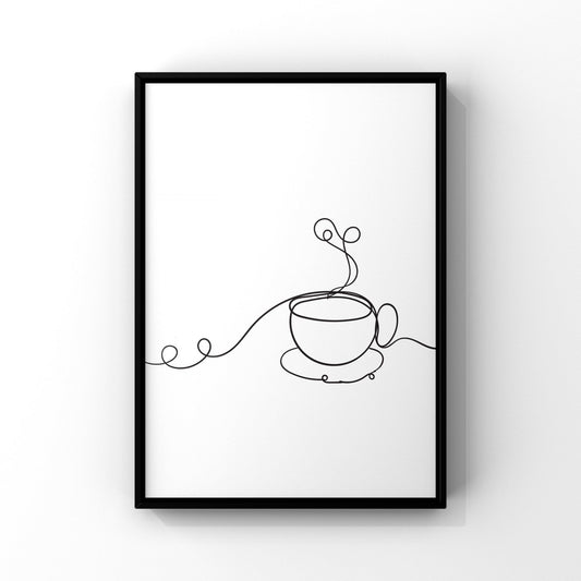 Line Art coffee