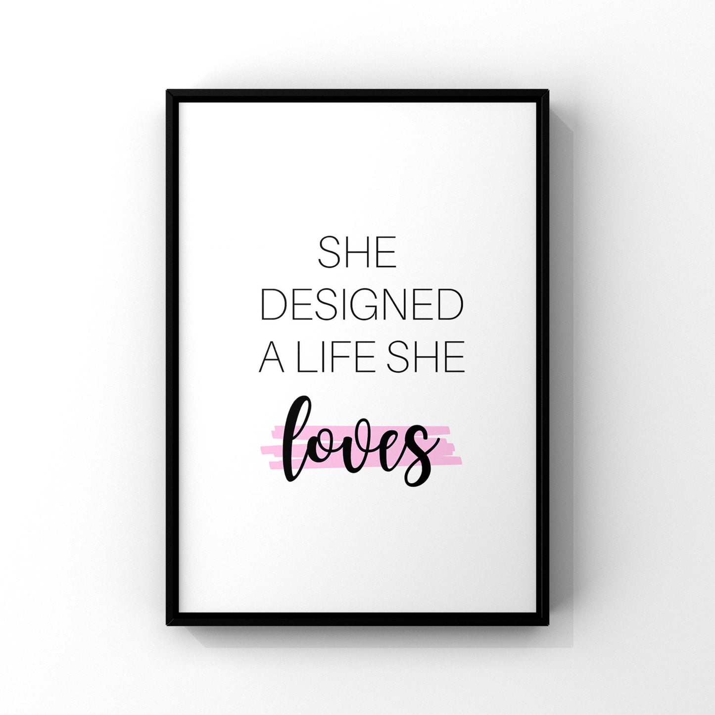 She designed a life she loves