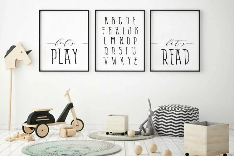 Set of 3 play & read