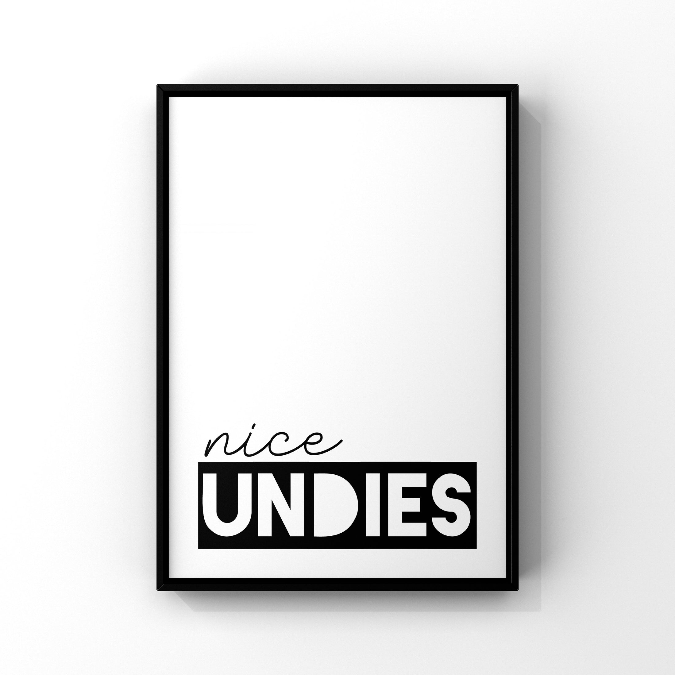 Nice undies