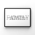 Load image into Gallery viewer, Personalised Family Print
