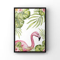 Load image into Gallery viewer, Set of 3 flamingo prints
