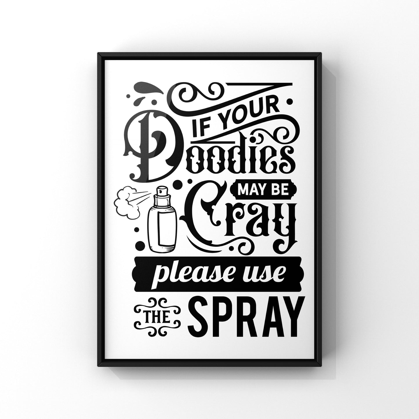 Please use the spray