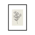 Load image into Gallery viewer, Set of 3 flower line art drawings

