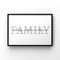 Load image into Gallery viewer, Personalised Family Print
