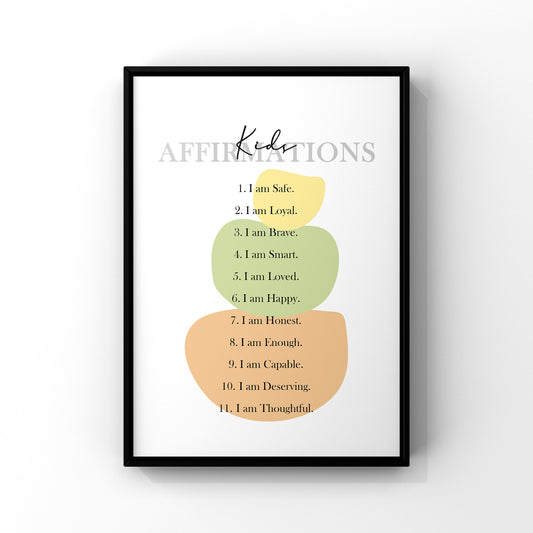 Kids affirmations