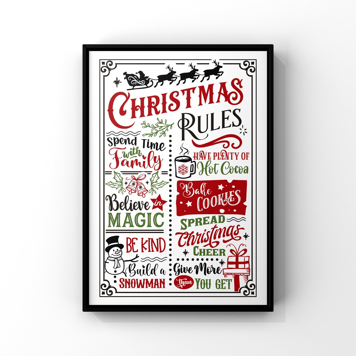 Christmas Rules (colour)