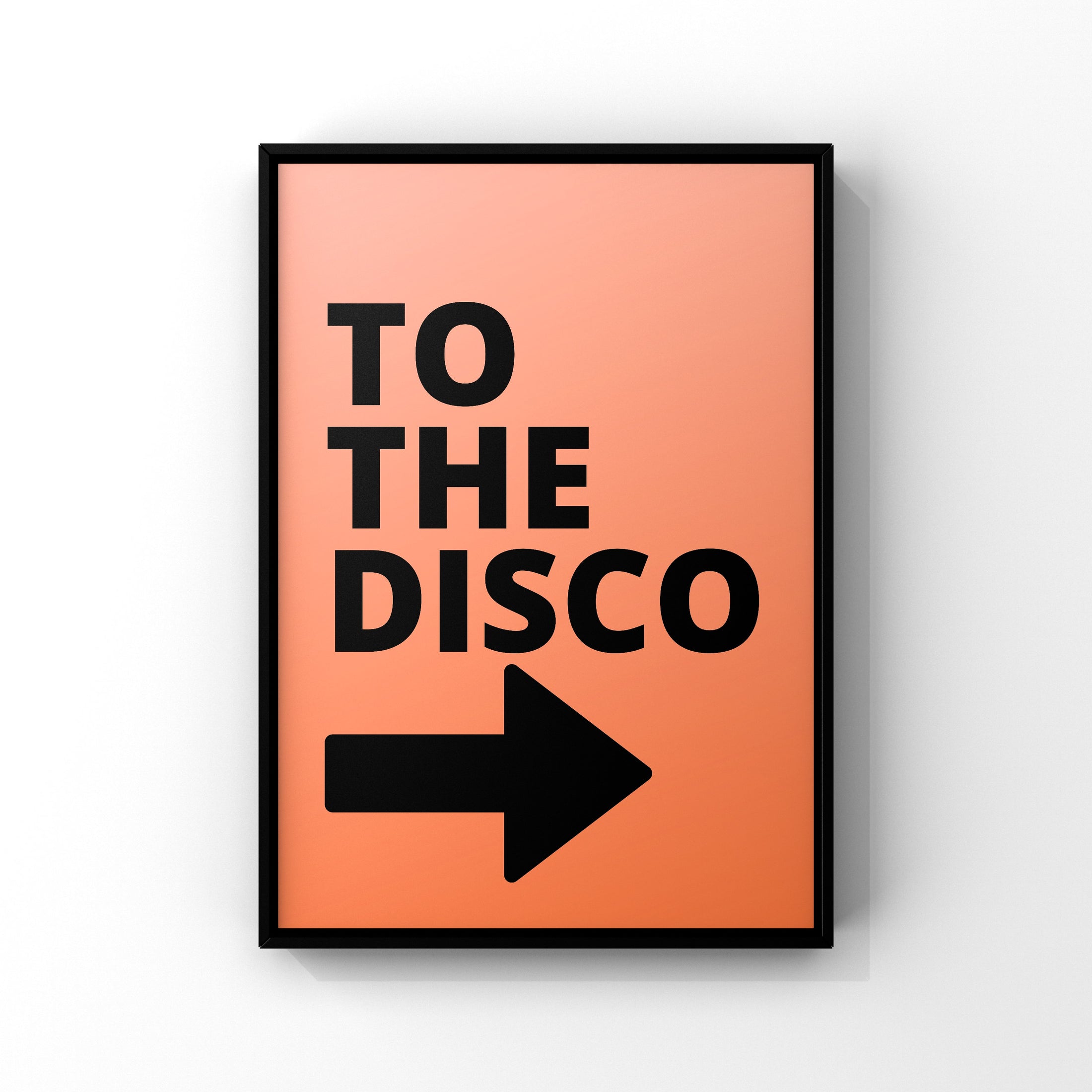 To the disco
