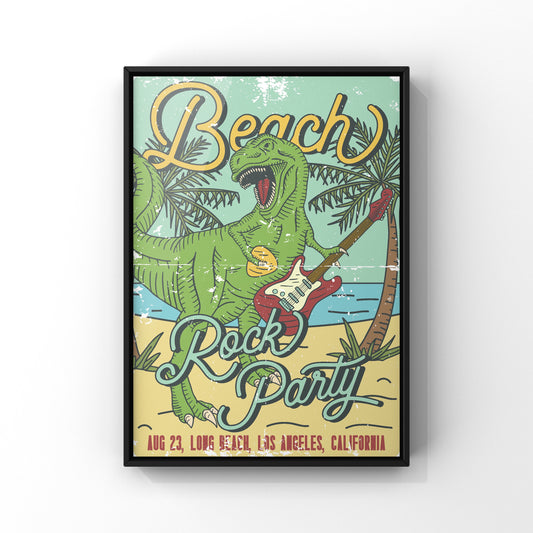 Beach party T-Rex