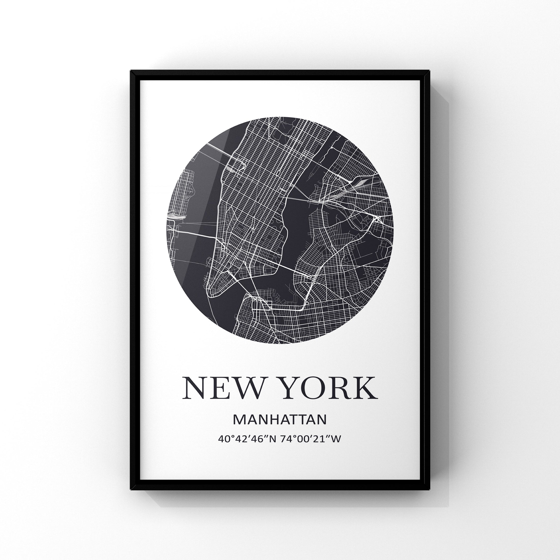 City map prints (Set of 3)