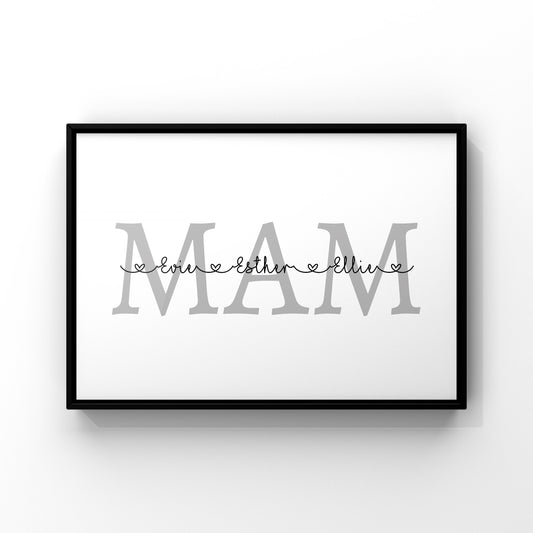 Personalised Mum Print