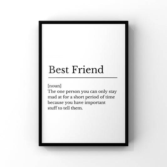 Best friend definition