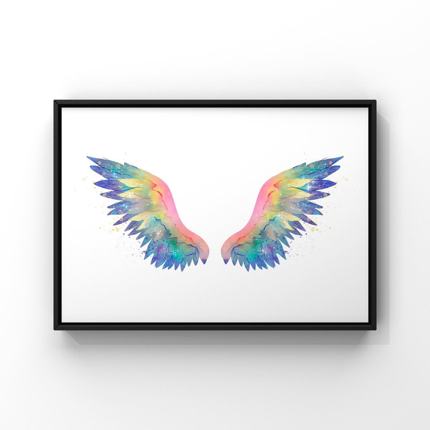 Angel Wings Rainbow 1