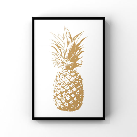 Gold pineapple